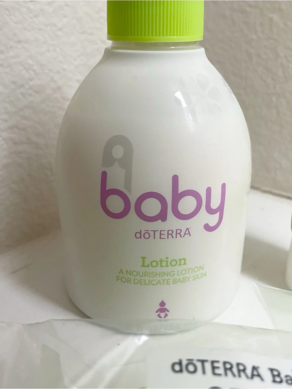 dōTERRA Baby Lotion (pump included) and Diaper Rash Cream Set